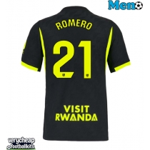 Atletico Madrid Cristian Romero #21 Replica Away Shirt 2026-27 Short Sleeve